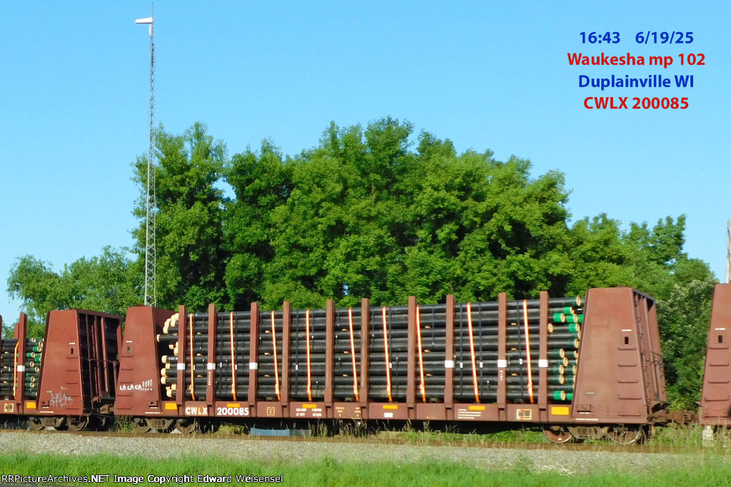 Eleven loads of pipe